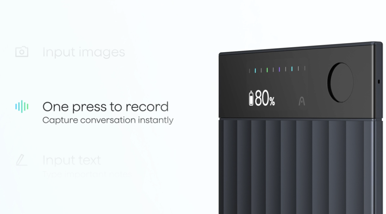 One button. That is genuinely the whole interaction between finishing a session and capturing the note.